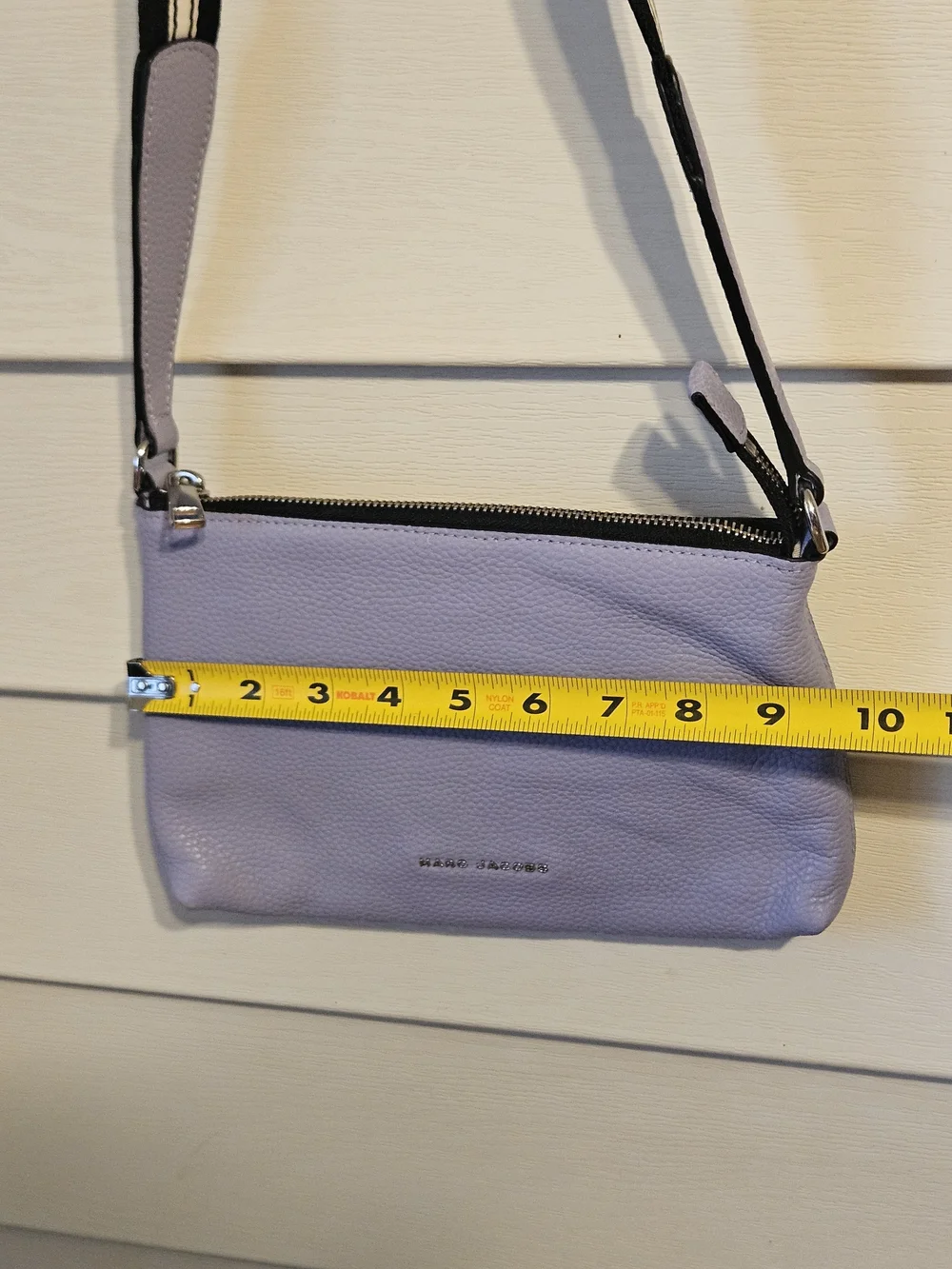 Marc Jacobs Lavender Leather Crossbody Bag - Excellent Condition!